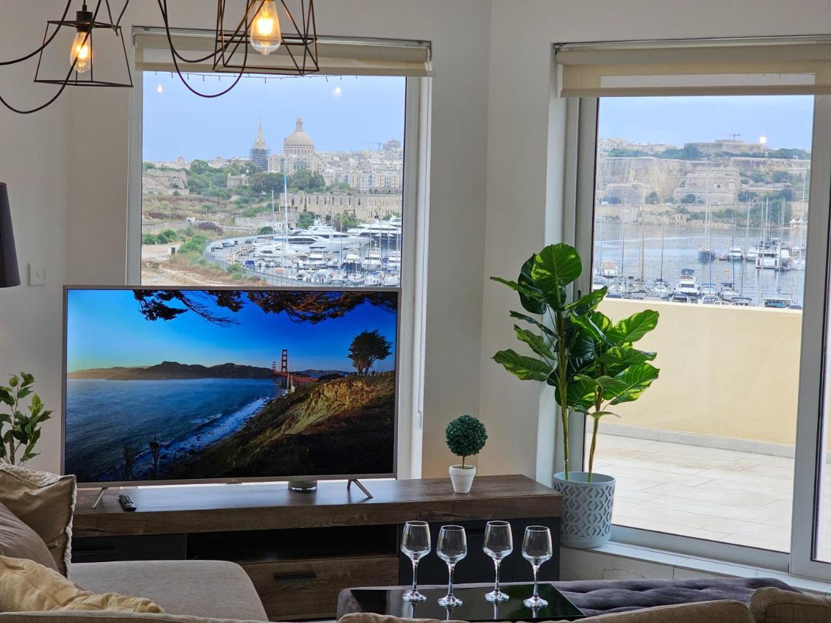 Ferienwohnung Mive Luxury Sea View Penthouse Gzira Exterior foto