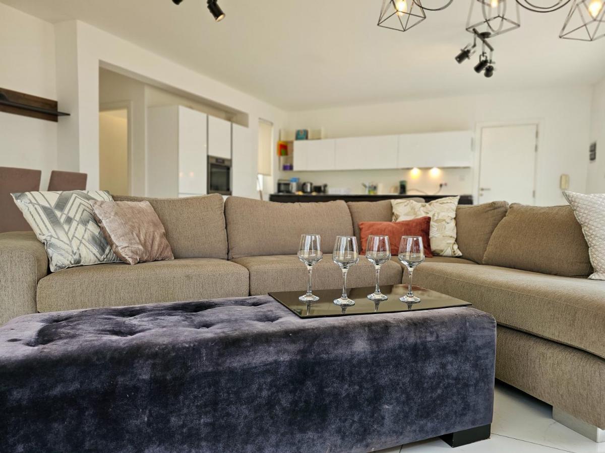 Ferienwohnung Mive Luxury Sea View Penthouse Gzira Exterior foto